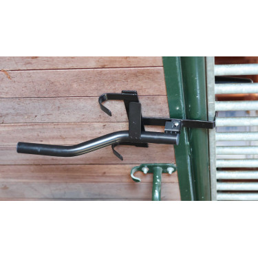 Tragbarer Sattelhalter Hippotonic Schwarz