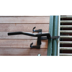 Tragbarer Sattelhalter Hippotonic Schwarz