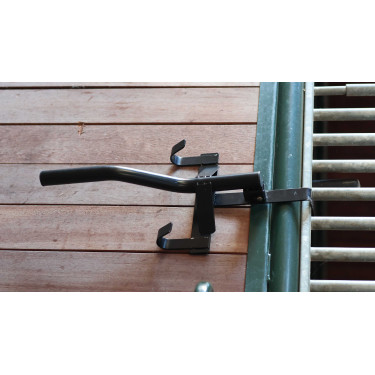 Tragbarer Sattelhalter Hippotonic Schwarz