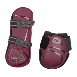 Gamaschen mit Sprunggelenkschutz Lami-Cell Elite Bordeaux