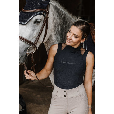 Damenreithose Equithème Queen Maulwurf Braun