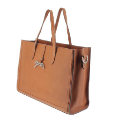 Handtasche Pénélope Romane Cognac Braun Handtasche Pénélope Romane Cognac Braun