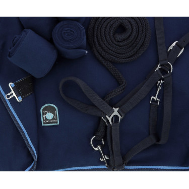 Komplettset Riding World Marineblau