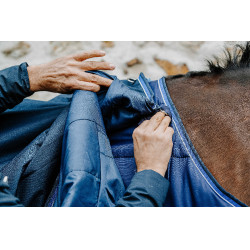 Equithème Classic 1200D Decke Marineblau