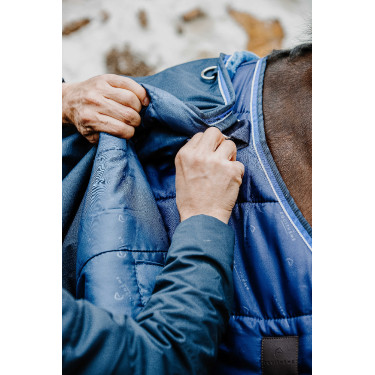 Equithème Classic 1200D Decke Marineblau