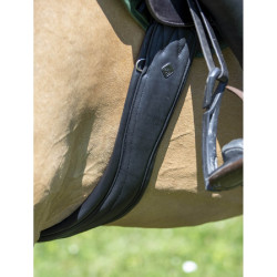 Springsattelgurt LeMieux Gel-Tek Anatomic Schwarz