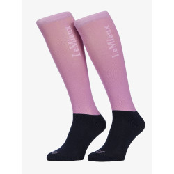 Wettkampfsocken LeMieux Sparkle Malve