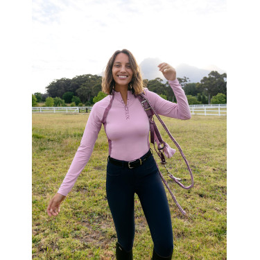 LeMieux Unterhemd Mesh-Stoff Philippa Damen Fondant