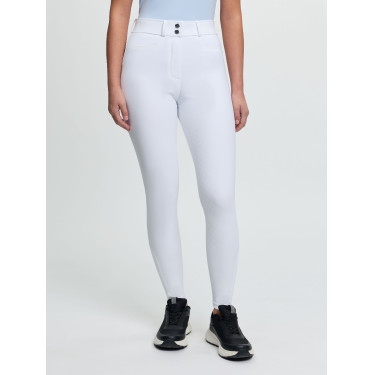 LeMieux Reithose mit Silikonbesatz Izzy Young Rider Weiß Wei&szlig;