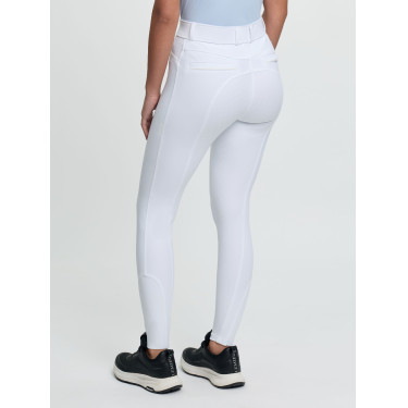 LeMieux Reithose mit Silikonbesatz Izzy Young Rider Weiß Wei&szlig;