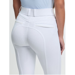 LeMieux Reithose mit Silikonbesatz Izzy Young Rider Weiß Wei&szlig;