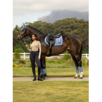 Satteldecke LeMieux Loire Close Contact Square Springen Benetton Blau