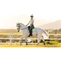 LeMieux Reflektierendes Wildleder Unisex GP Schabracke Marineblau