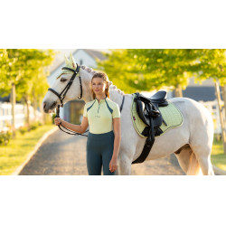 LeMieux Reflektierendes Wildleder Unisex GP Schabracke Macaron