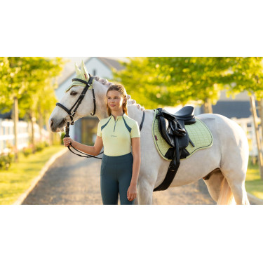 LeMieux Reflektierendes Wildleder Unisex GP Schabracke Macaron