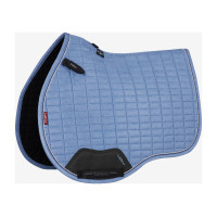 LeMieux Reflektierendes Wildleder Unisex GP Schabracke Puderblau