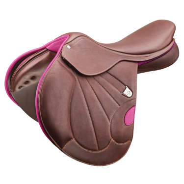 Bates Victrix Cair Sattel Havanna / Rosa Braun