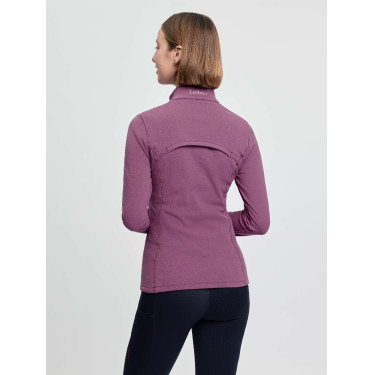 Damen-Fleece mit Reißverschlusskragen LeMieux Frances Malve