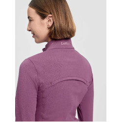 Damen-Fleece mit Reißverschlusskragen LeMieux Frances Malve