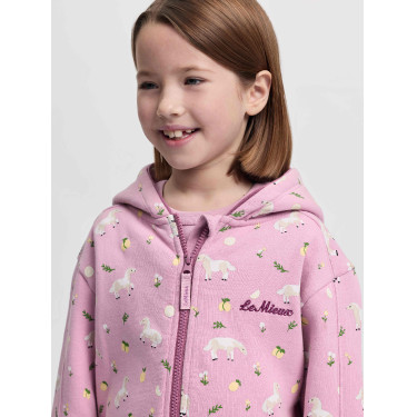 LeMieux Kapuzen-Sweatshirt Zip Through Mini Charlie Fondant