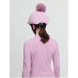 LeMieux Mütze mit abnehmbarem Bommel Klassik Fondant