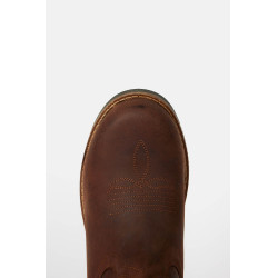 Westernstiefel Horze Cassidy aus Leder Braun