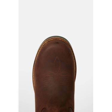 Westernstiefel Horze Cassidy aus Leder Braun