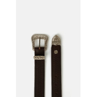 Western-Gürtel Horze Blaze Leder Braun