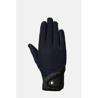 Horze Ally Mesh Reithandschuhe Dunkelmarine Blau