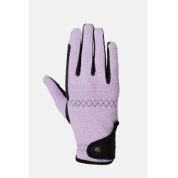 Horze Young Rider Romy Reithandschuhe Lavendelreif