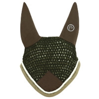 Bonnet chasse-mouches Equi-Theme Polyfun Choco / taupe