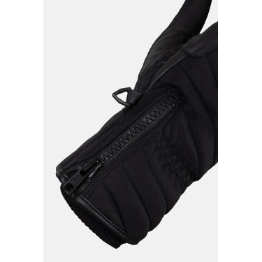 Winterhandschuhe mit 3 Fingern Horze Wollisolierung Schwarz