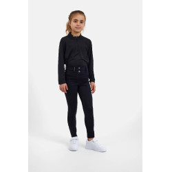 Horze Reithose mit Vollbesatz Young Rider Evelyn Dunkelmarine Blau