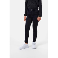 Horze Reithose mit Vollbesatz Young Rider Evelyn Dunkelmarine Blau