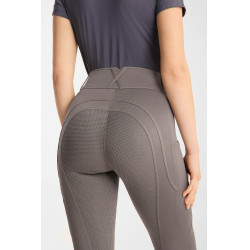 Horze Chara Damen-Reithose mit Vollbesatz Treibholz