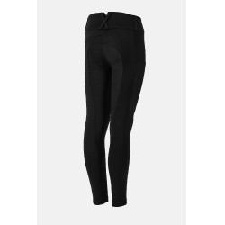 Horze Young Rider Chara Vollgrip-Reithose Schwarz