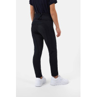 Horze Young Rider Chara Vollgrip-Reithose Dunkelmarine Blau