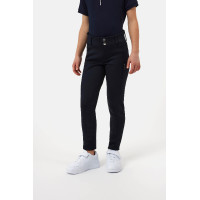 Horze Young Rider Chara Vollgrip-Reithose Dunkelmarine Blau