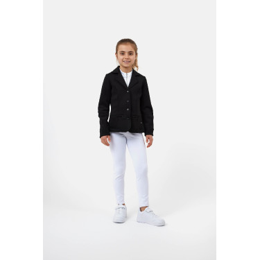 Horze Young Rider Tilda Turnierjacke Kinder Schwarz