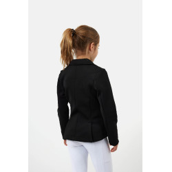 Horze Young Rider Tilda Turnierjacke Kinder Schwarz