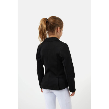 Horze Young Rider Tilda Turnierjacke Kinder Schwarz