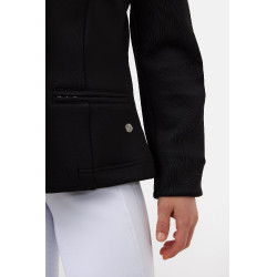 Horze Young Rider Tilda Turnierjacke Kinder Schwarz