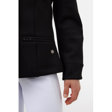 Horze Young Rider Tilda Turnierjacke Kinder Schwarz