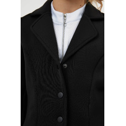 Horze Young Rider Tilda Turnierjacke Kinder Schwarz