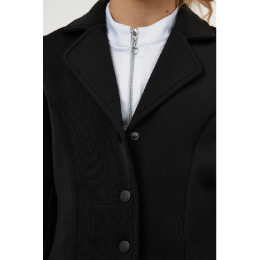 Horze Young Rider Tilda Turnierjacke Kinder Schwarz