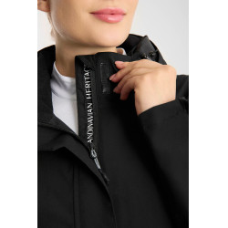Damen-Regenjacke Horze Camila Schwarz