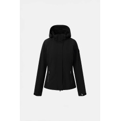 Damen-Regenjacke Horze Camila Schwarz