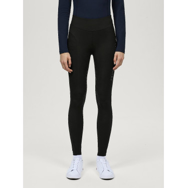 Tommy Hilfiger Equestrian Elmira Damen-Leggings mit Vollbesatz und Strass Schwarz Tommy Hilfiger Equestrian Elmira Damen-Leggings mit Vollbesatz und Strass Schwarz