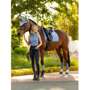 LeMieux Essence Square Dressurschabracke Puderblau