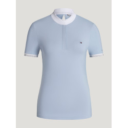 Kurzarm-Turnierpolo Linsay Tommy Hilfiger Equestrian Damen Süßes Blau Kurzarm-Turnierpolo Linsay Tommy Hilfiger Equestrian Damen Süßes Blau